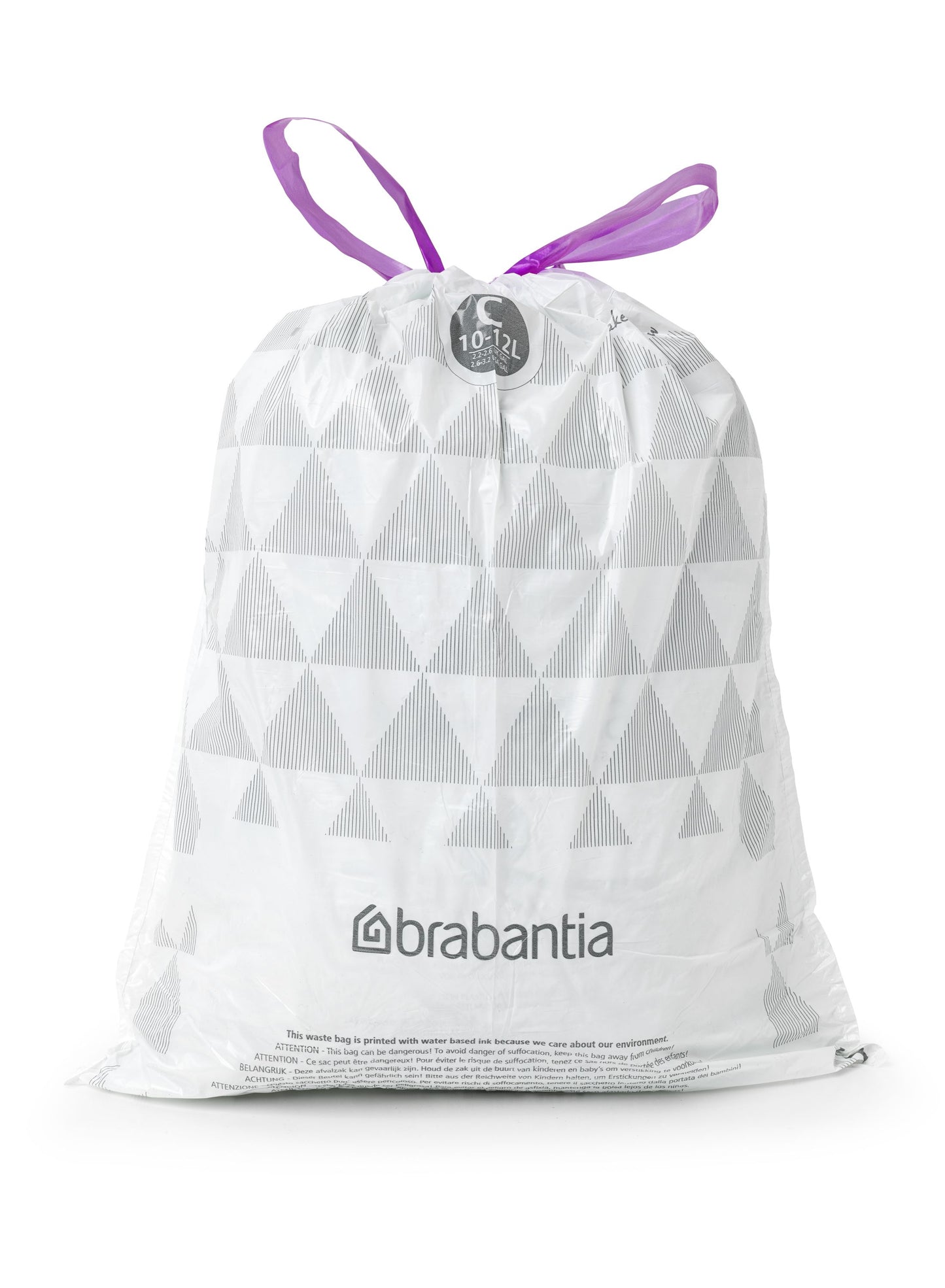 PerfectFit Bin Bags Code C (10-12 litre), Dispenser Pack with 40 Bags