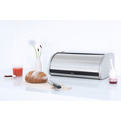 Bread Bin Roll Top - Matt Steel