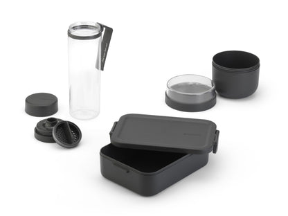 Make & Take Breakfast and Lunch Set, 3 piece - Dark Grey