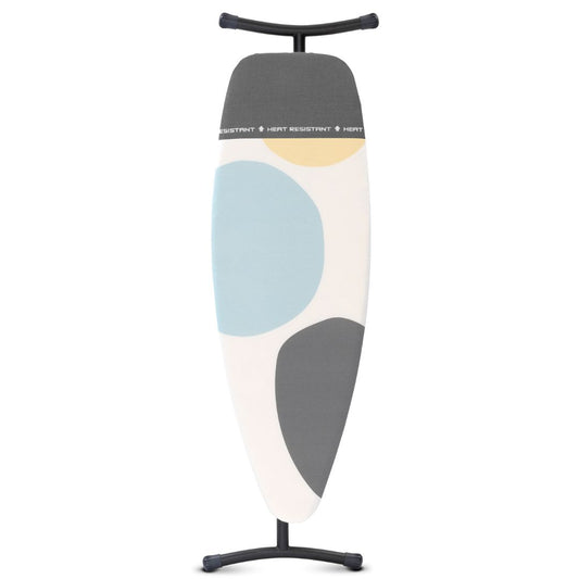 Ironing Board 135x45cm (D) Heat Resistant Parking Zone - PerfectFlow Spring Bubbles