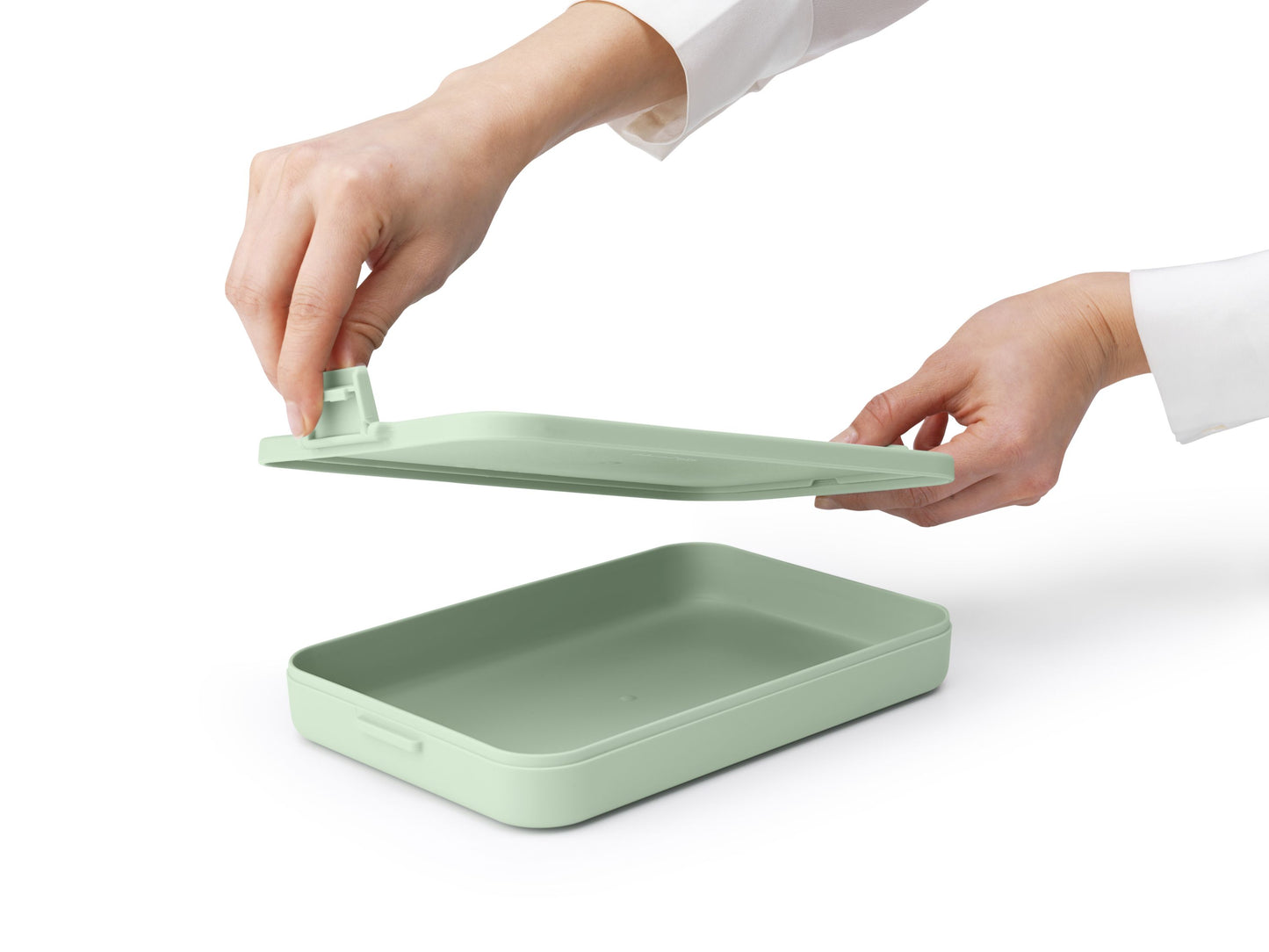 Make & Take Lunch Box, Flat - Jade Green