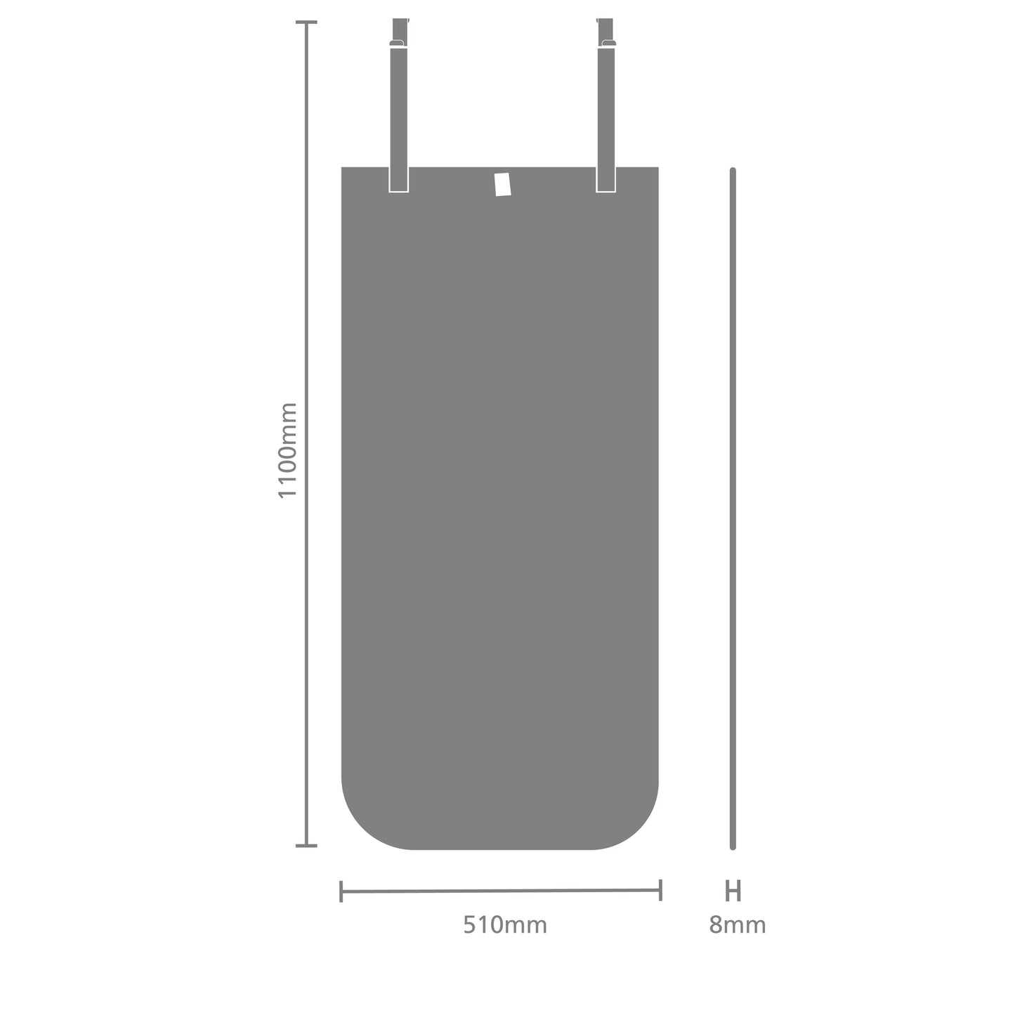 Door Steaming Blanket - Grey
