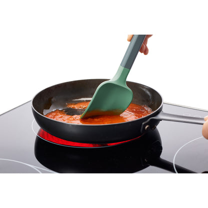 Non-Scratch Spoon-Spatula - Green