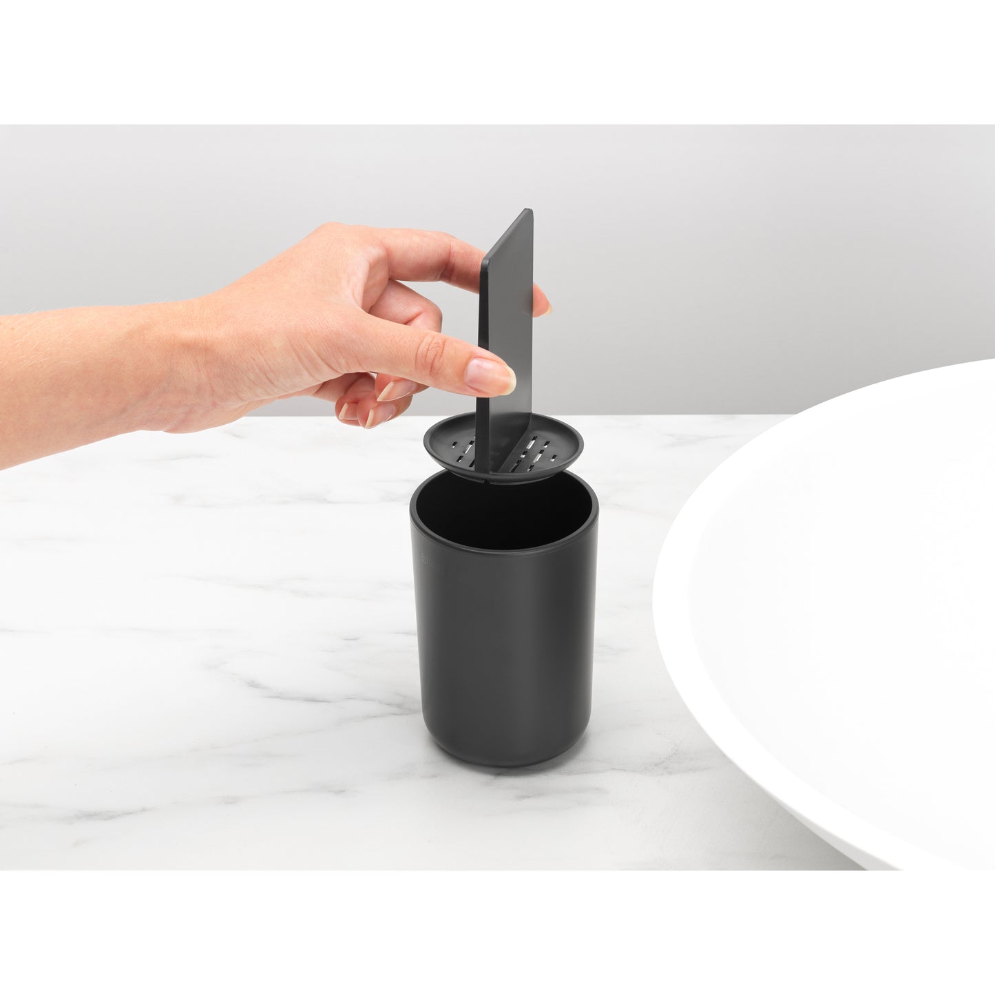 Toothbrush Holder - Dark Grey