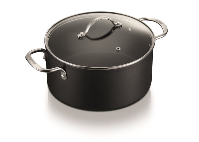 Chrome 24cm Casserole with lid