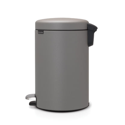 Pedal Bin NewIcon 12 Litre - Mineral Concrete Grey