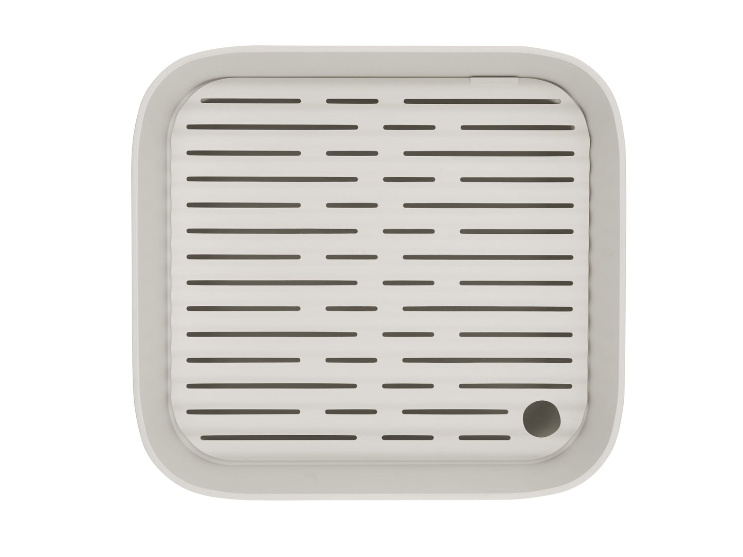 Washing Up Bowl with Drying Tray - Light Grey