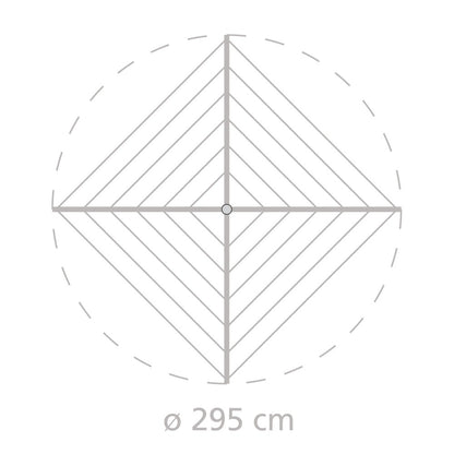 Rotary Dryer, Lift-o-Matic 4-arm 50 metre
