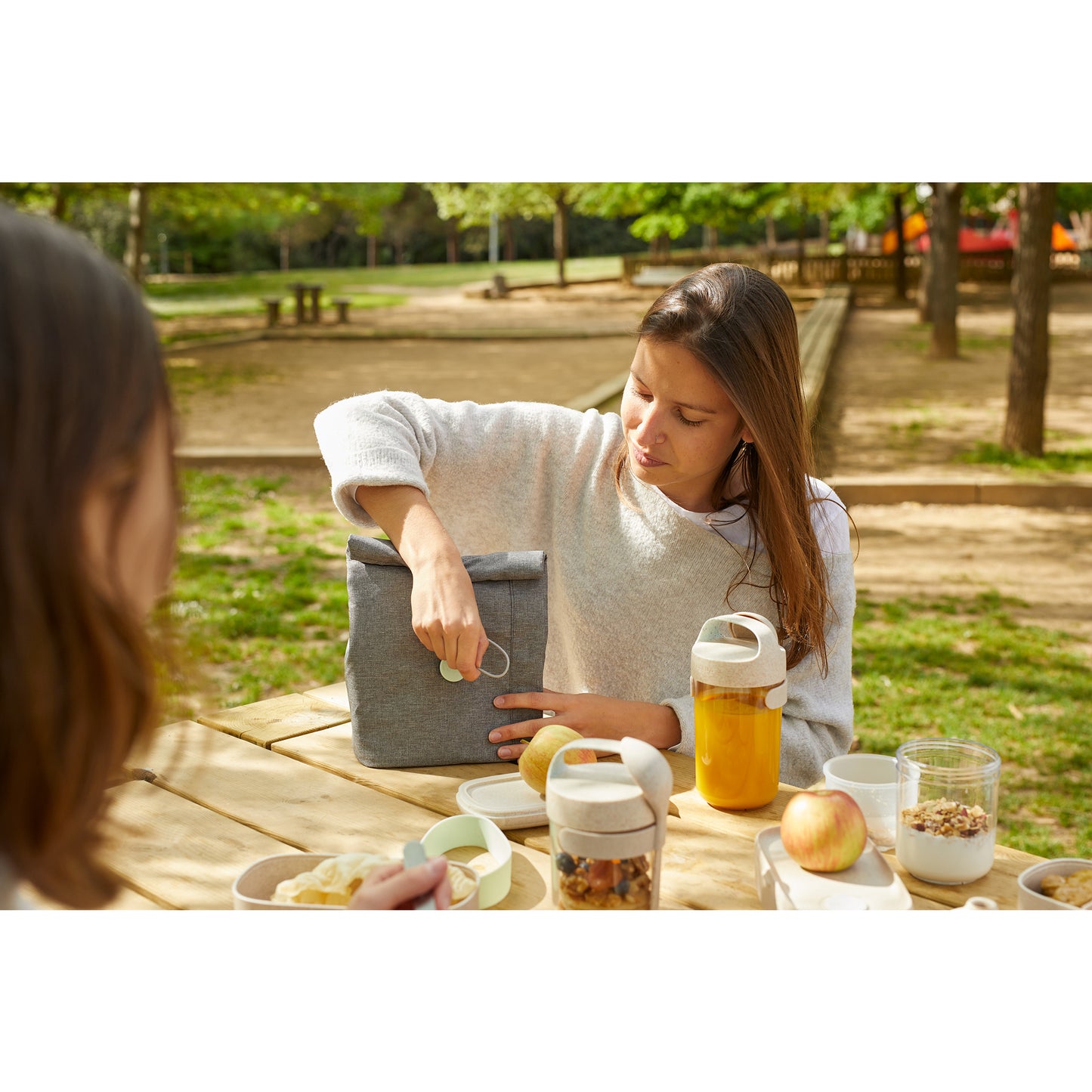 LunchBag To Go Organic - Grey