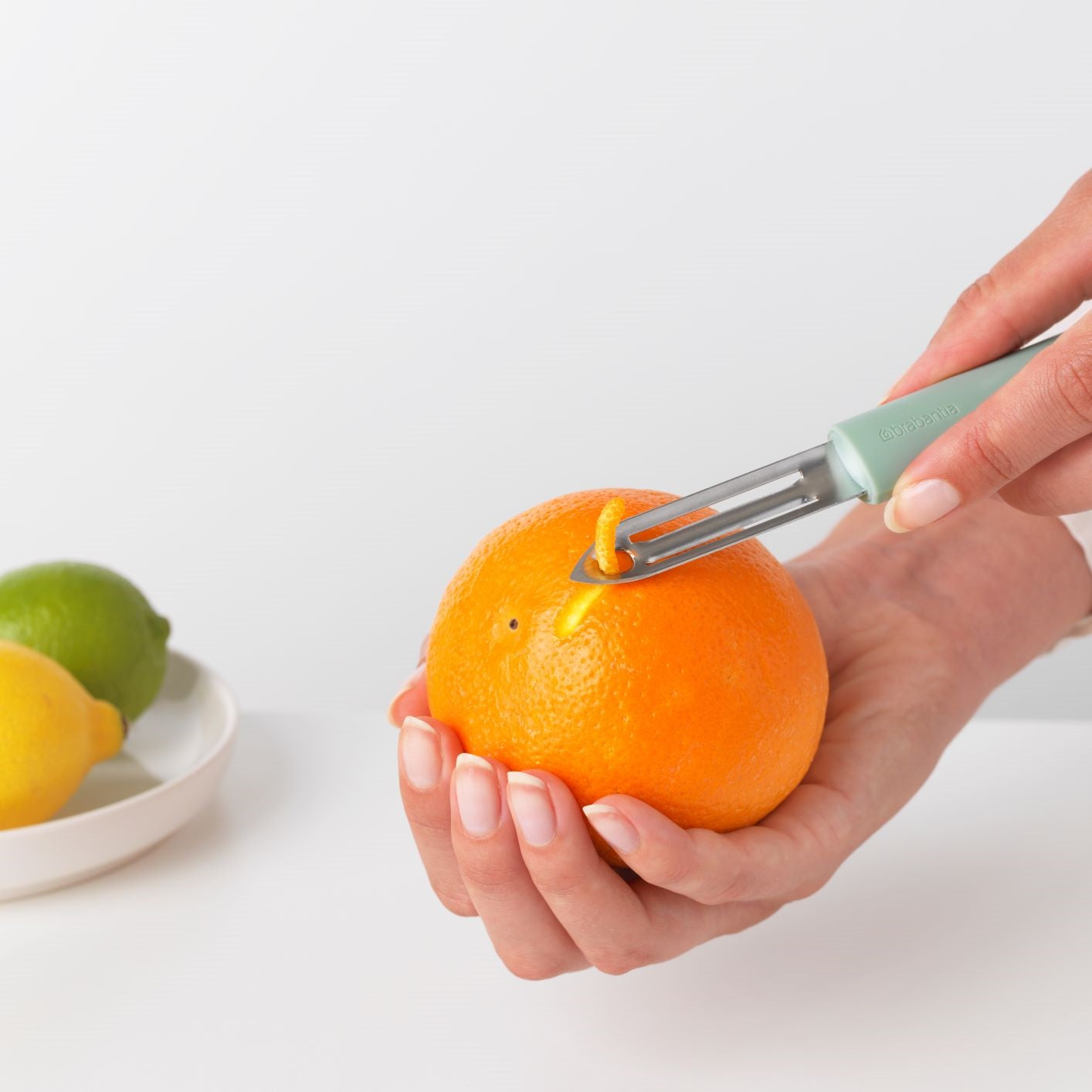 Tasty+ Food Peeler plus Zester - Jade Green