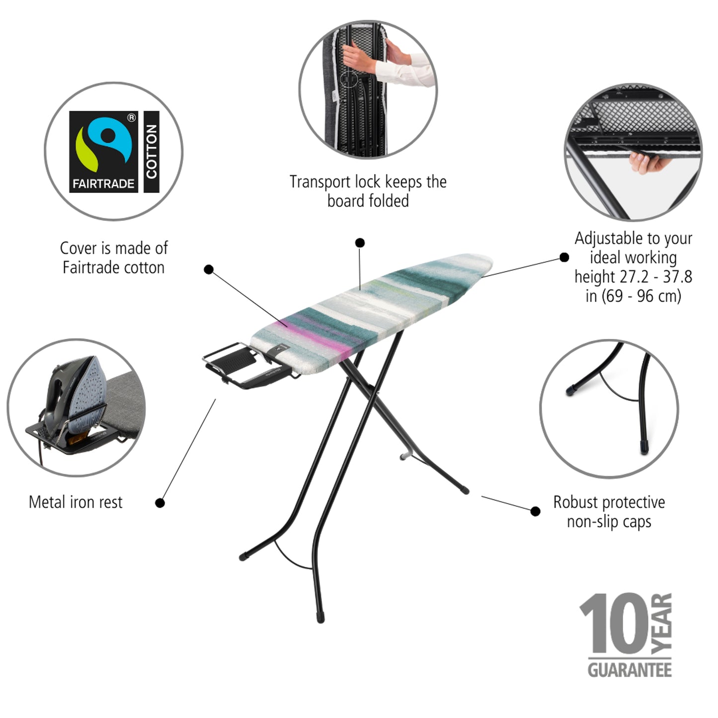 Ironing Board A, 110x30cm, SIR
