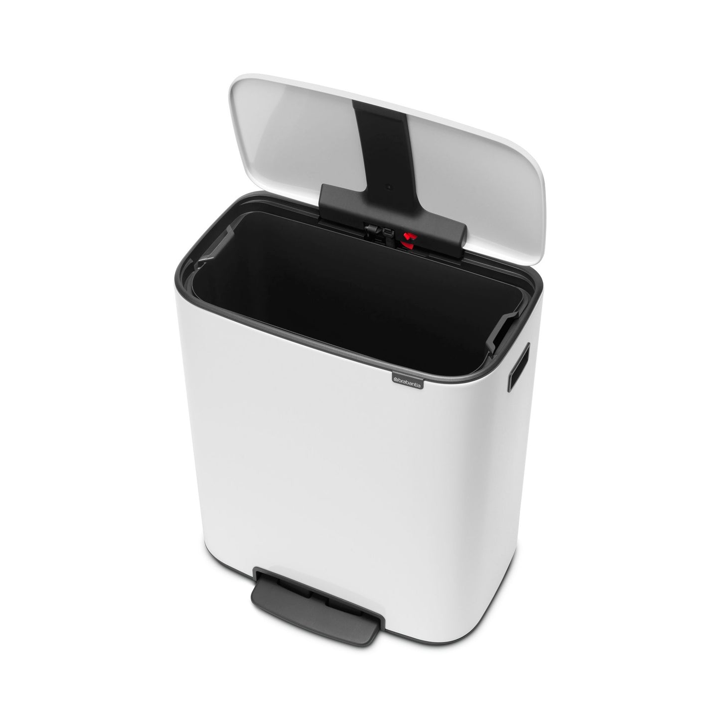 Bo Pedal Bin 60 litre - White