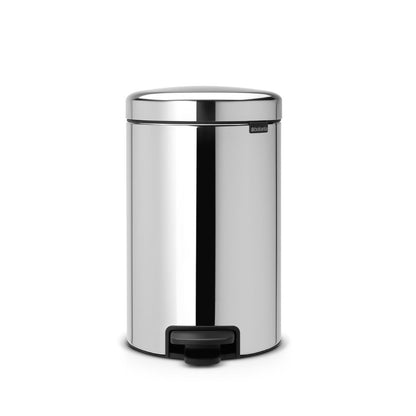 Pedal Bin NewIcon 12 Litre - Brilliant Steel