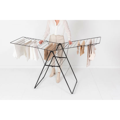 Hangon Drying Rack 25 metres Matt Black