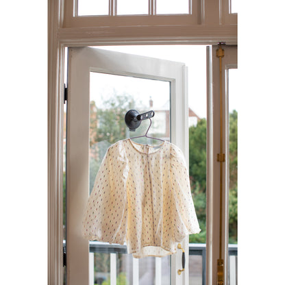 Clothes hook with Suction Cup - Black