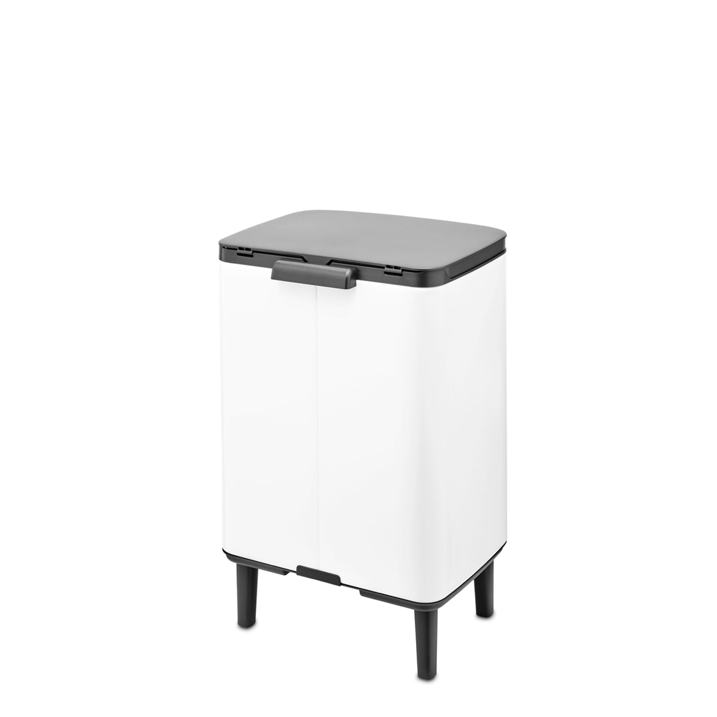 Bo Waste Bin Hi 12 litre - White