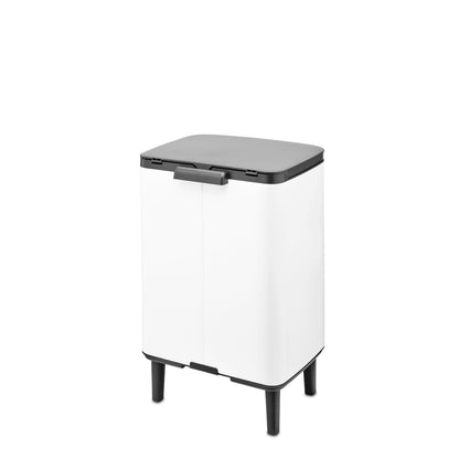 Bo Waste Bin Hi 12 litre - White