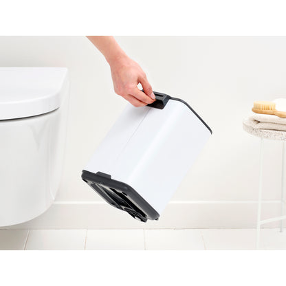 Bo Pedal Bin 4 litre - White