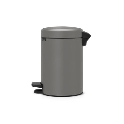 Pedal Bin NewIcon 3 Litre - Mineral Concrete Grey