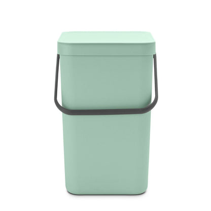 Sort & Go Waste Bin 25 litre - Jade Green