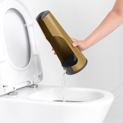 ReNew Toilet Brush & Holder - Warm Gold