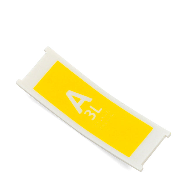 Replacement Plastic Capacity Tag Code A / 3 litre - Yellow – Brabantia ...