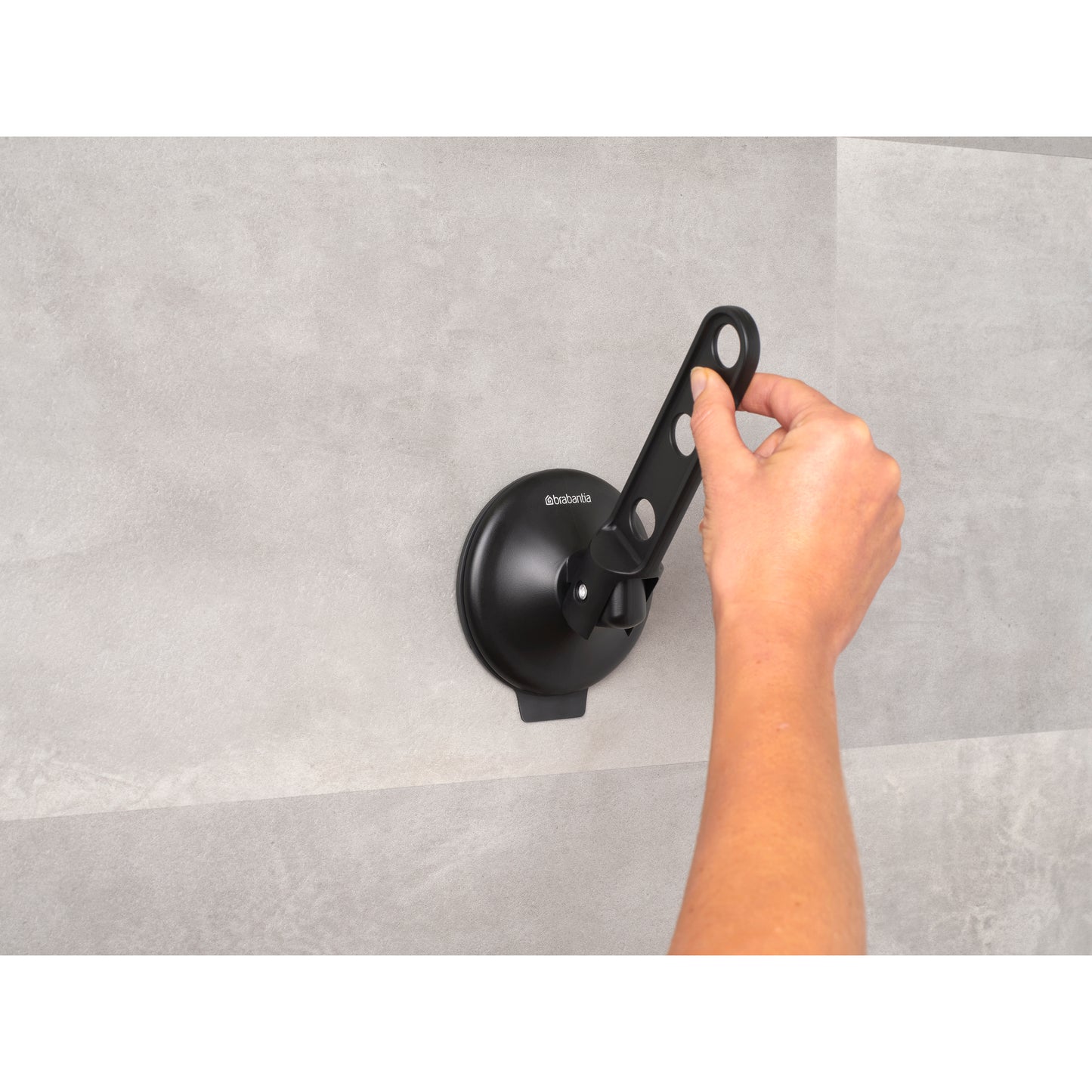 Clothes hook with Suction Cup - Black
