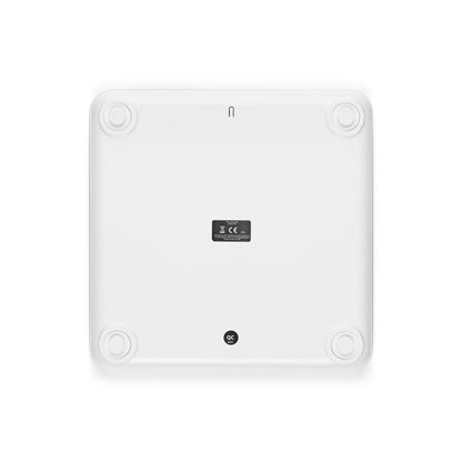 Battery Free Bathroom Scale - White
