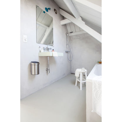 Touch Bin 3 litre - Matt Steel Fingerprint Proof