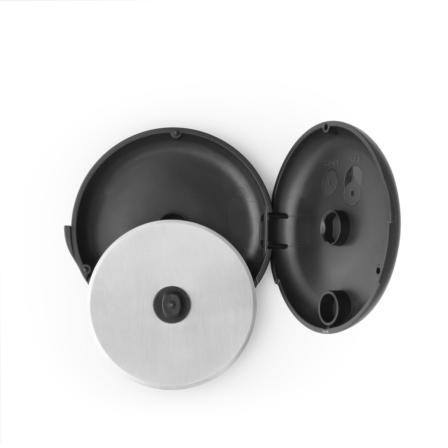 Tasty+ Pizza Cutter plus Blade Guard - Dark Grey