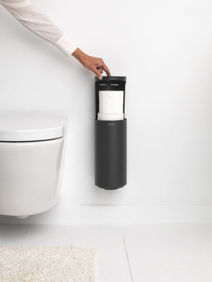 MindSet Toilet Roll Dispenser - Mineral Infinite Grey