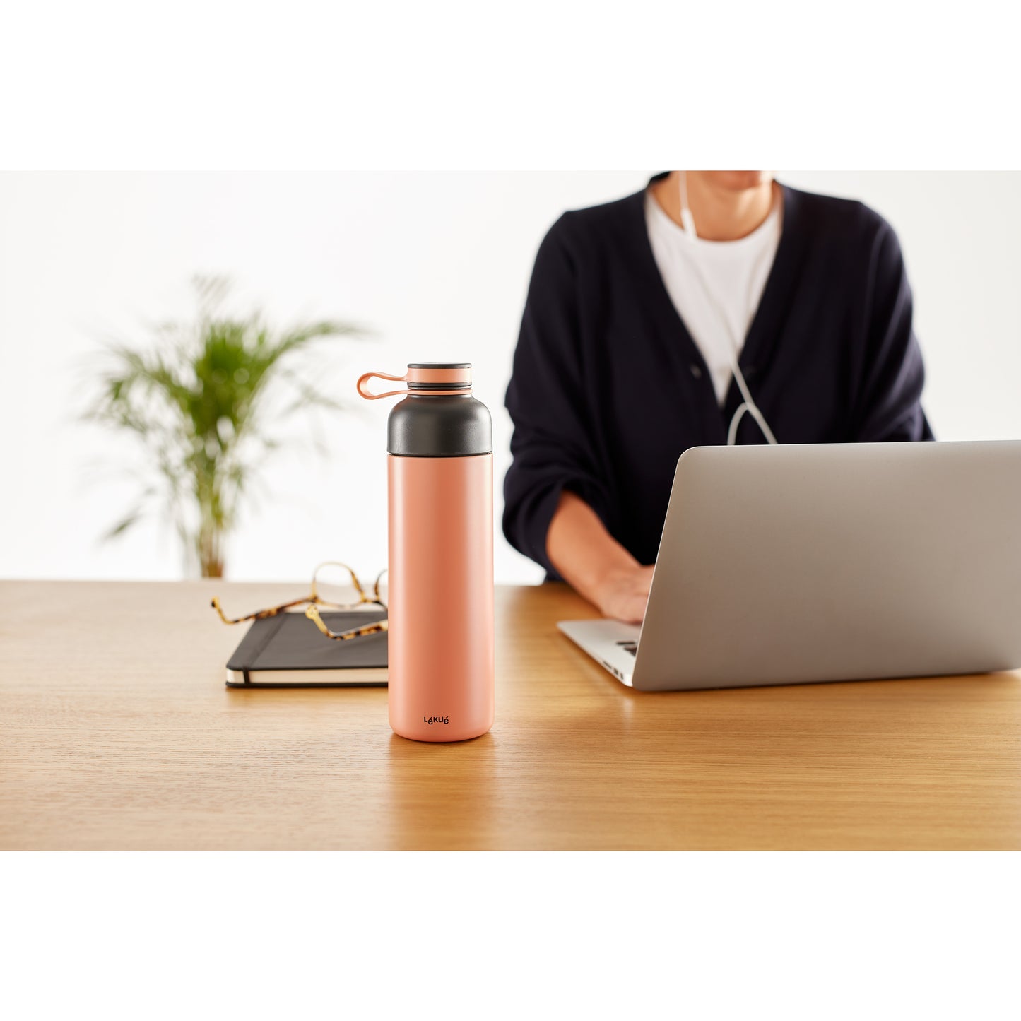 Insulated Bottle To Go, 500 ml - Coral