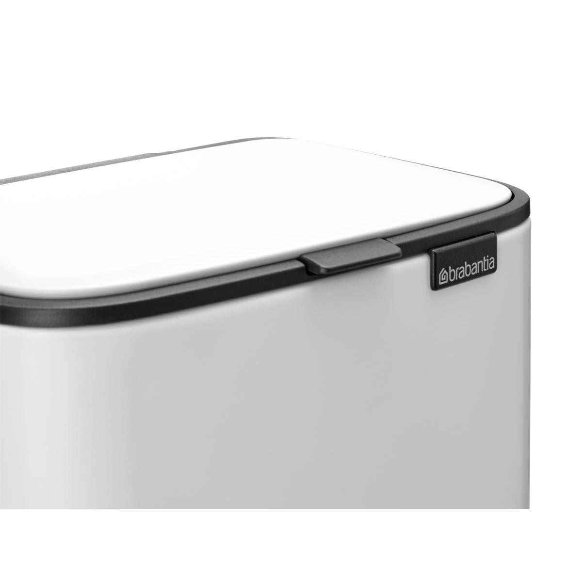 Bo Pedal Bin 4 litre - White