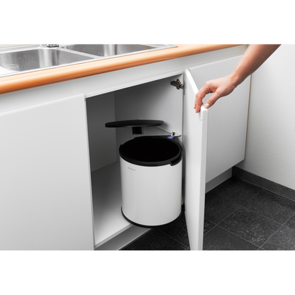 Built-in Bin, 15 litre - White