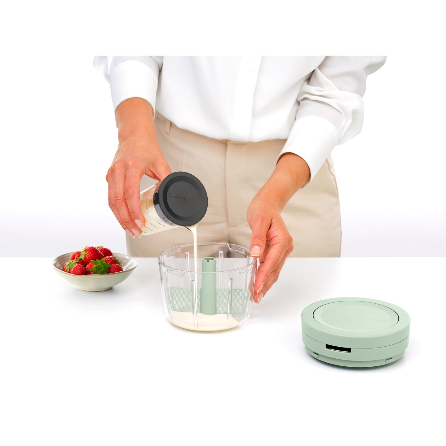 Tasty+ Manual Food Chopper - Jade Green