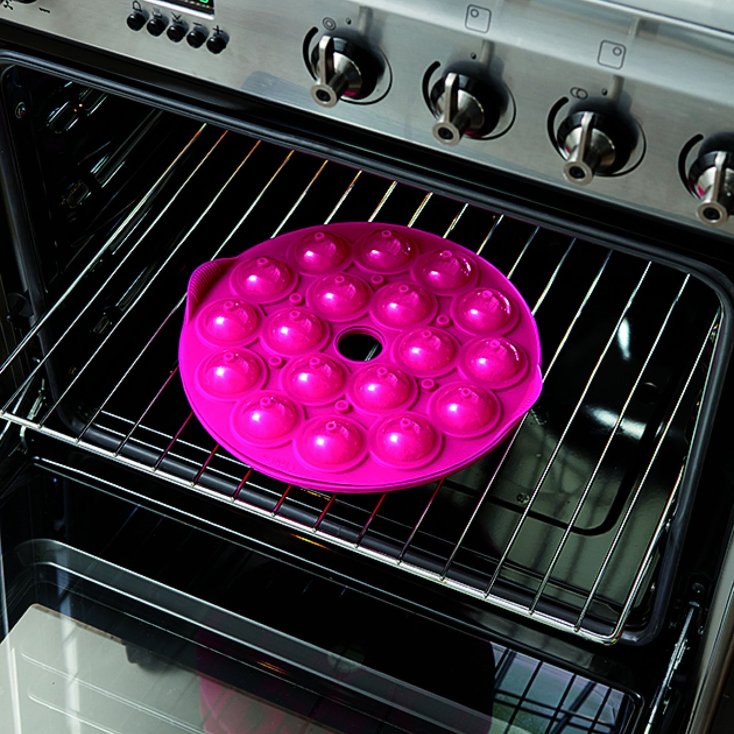 Silicone Cake Pops Mould - Pink