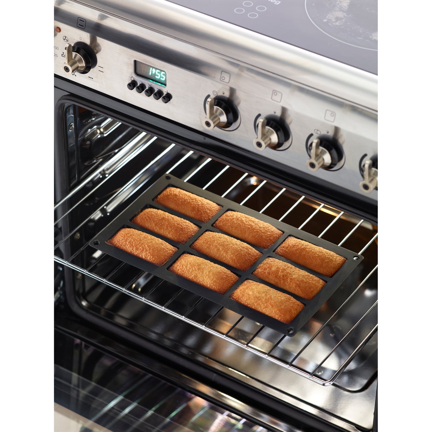 Financier Mould - 9 cav - Red