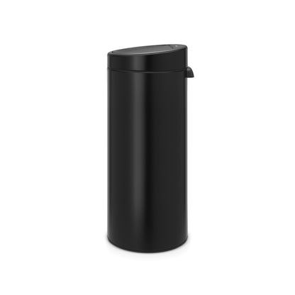 Touch Bin New 30 Litre - Matt Black