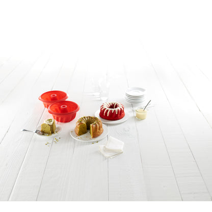 Set of 2 Mini Savarin Moulds - 15 cm - R