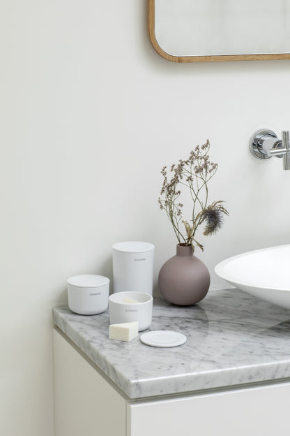 Storage Pots Set of 3 - White