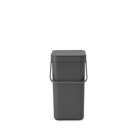 Sort & Go Waste Bin 12 litre - Grey