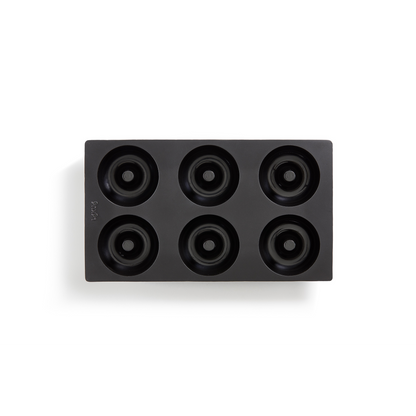 Doughnuts Mould - 6 cav - Black