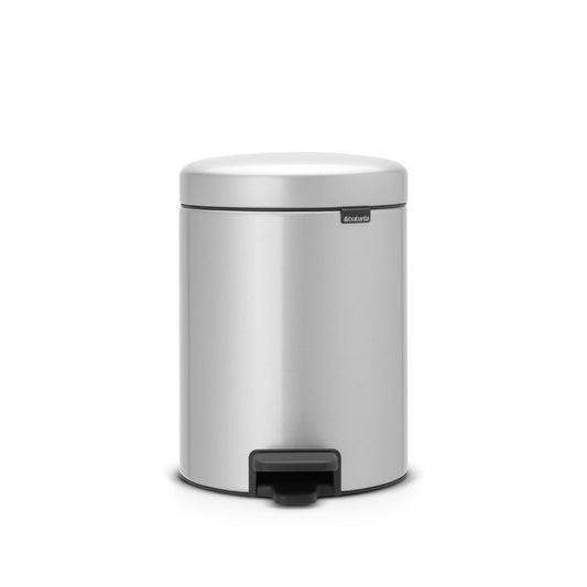 Pedal Bin NewIcon 5 Litre - Metallic Grey