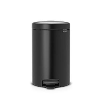 Pedal Bin NewIcon 12 Litre - Matt Black