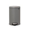 Pedal Bin NewIcon 12 Litre - Mineral Concrete Grey