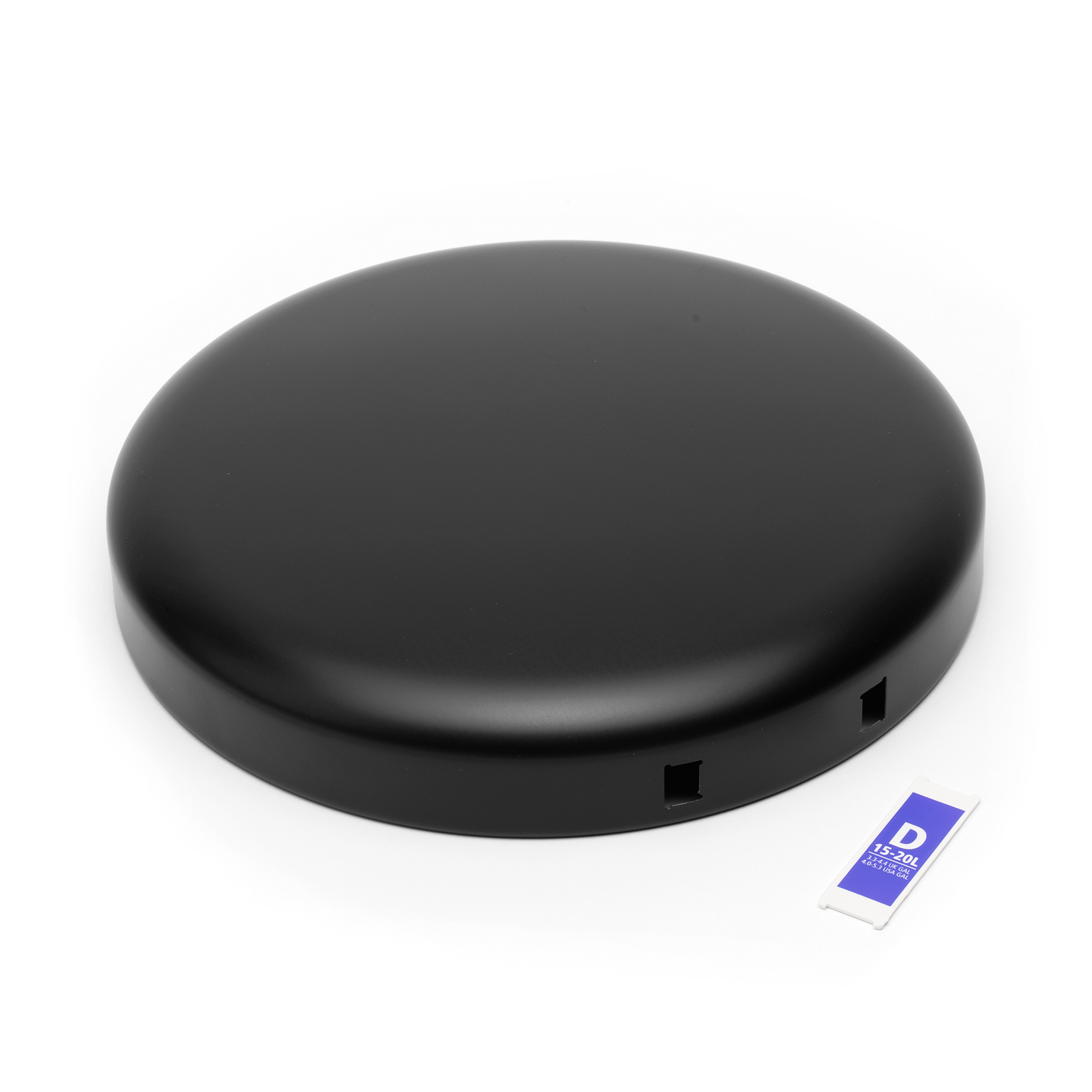 Lid Pedal Bin NewIcon 20 litre MattBlack