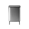 Bo Touch Bin Hi 60 litre - Matt Steel Fingerprint Proof