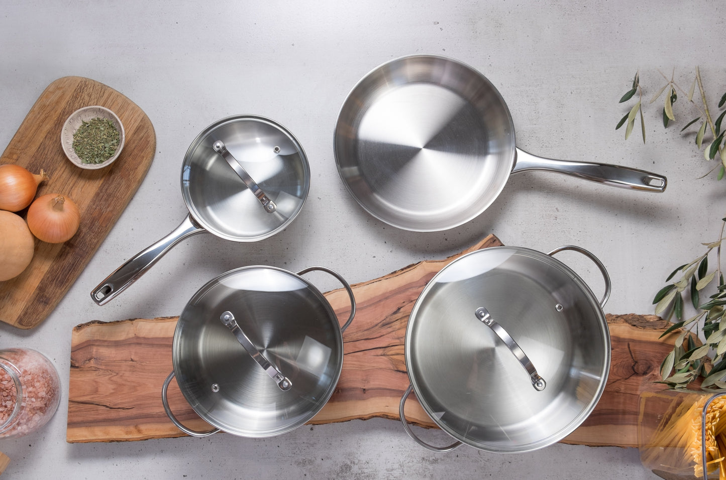 Amsterdam Casserole 24cm with glass lid