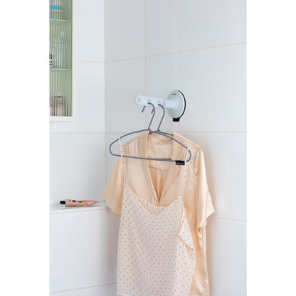 Clothes hook with Suction Cup - Light Grey