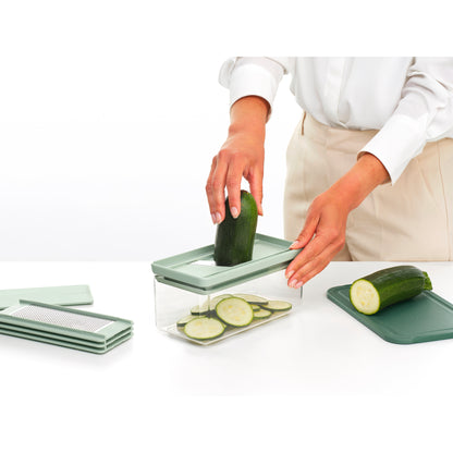 Tasty+ Slicer and Grater Set -Jade Green